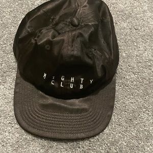 Mighty club black hat
